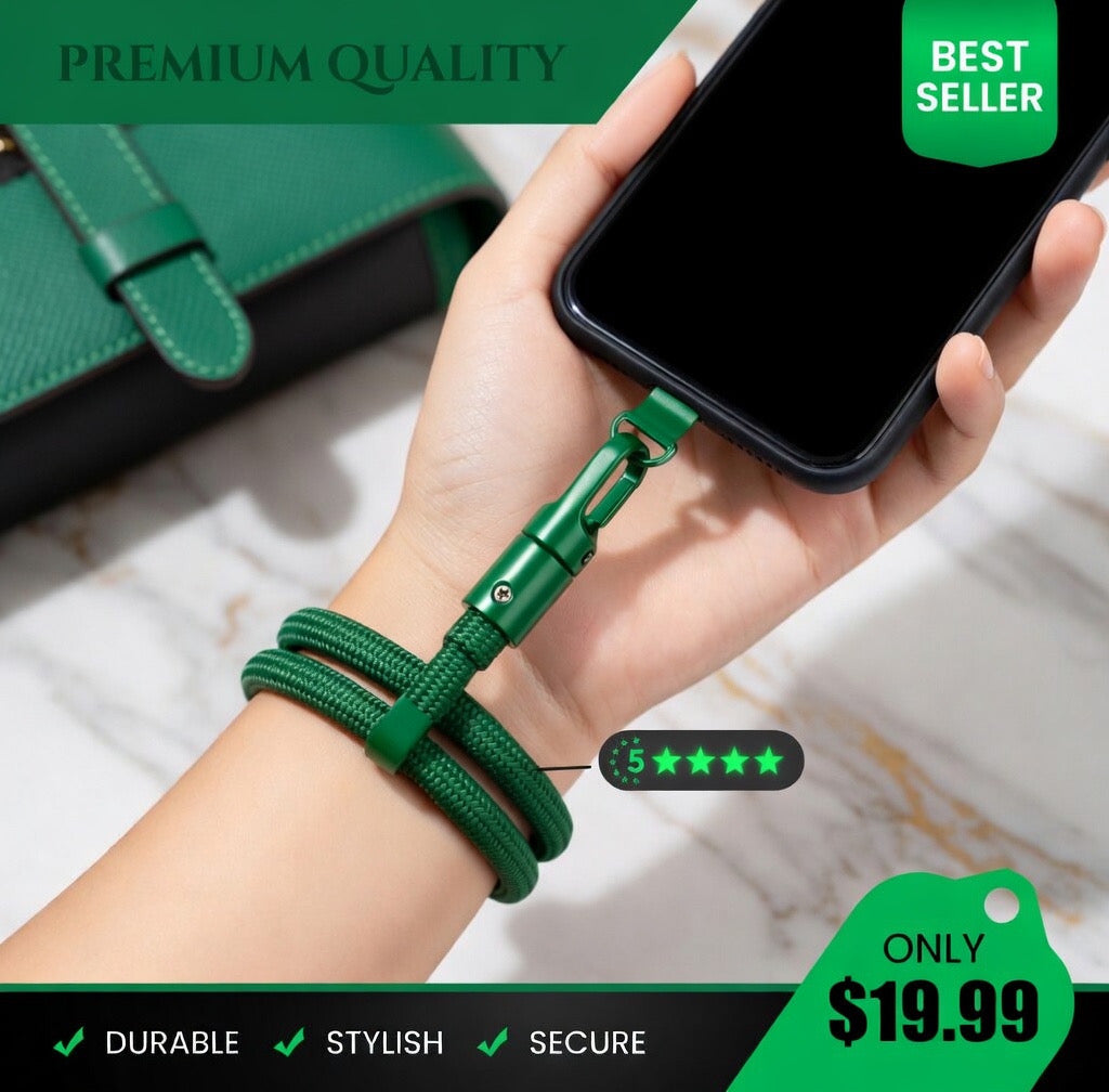 GripGuard™ Anti-Theft Phone Wrist Strap-19.99$