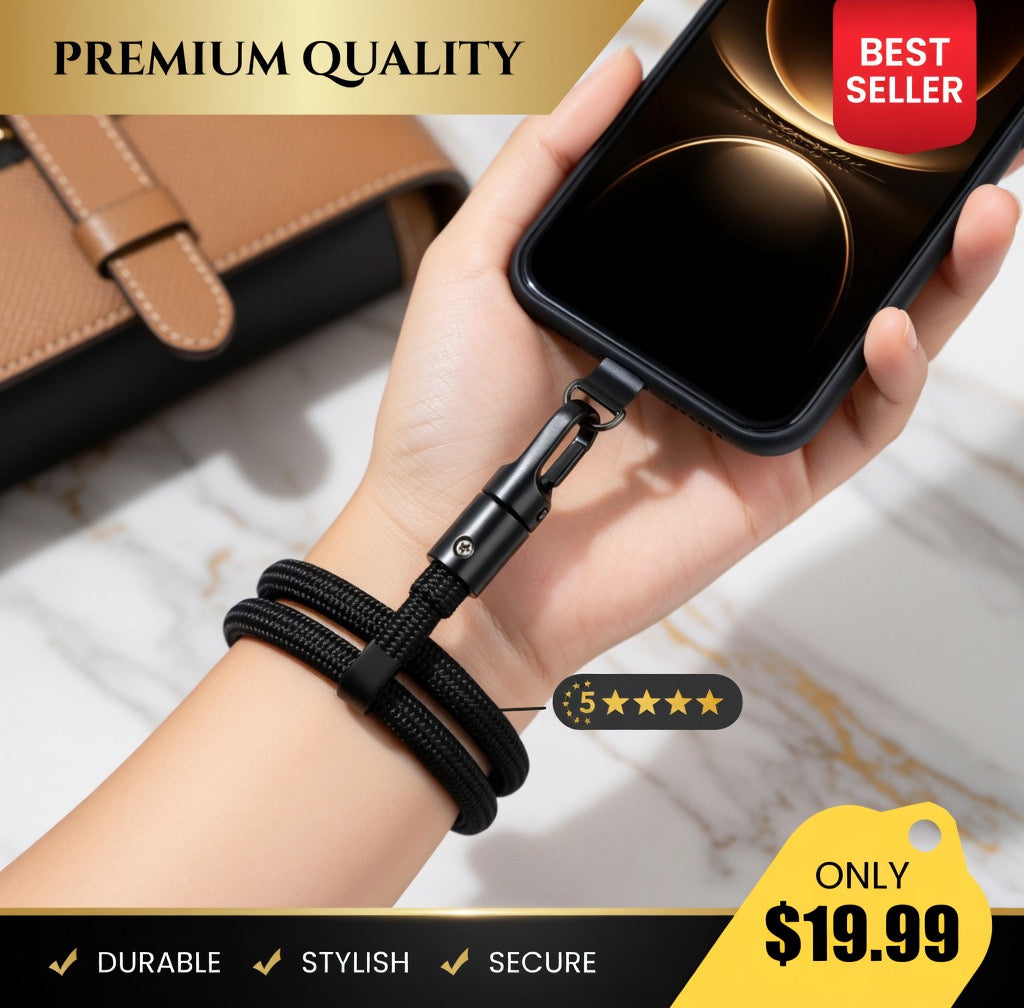 GripGuard™ Anti-Theft Phone Wrist Strap-19.99$