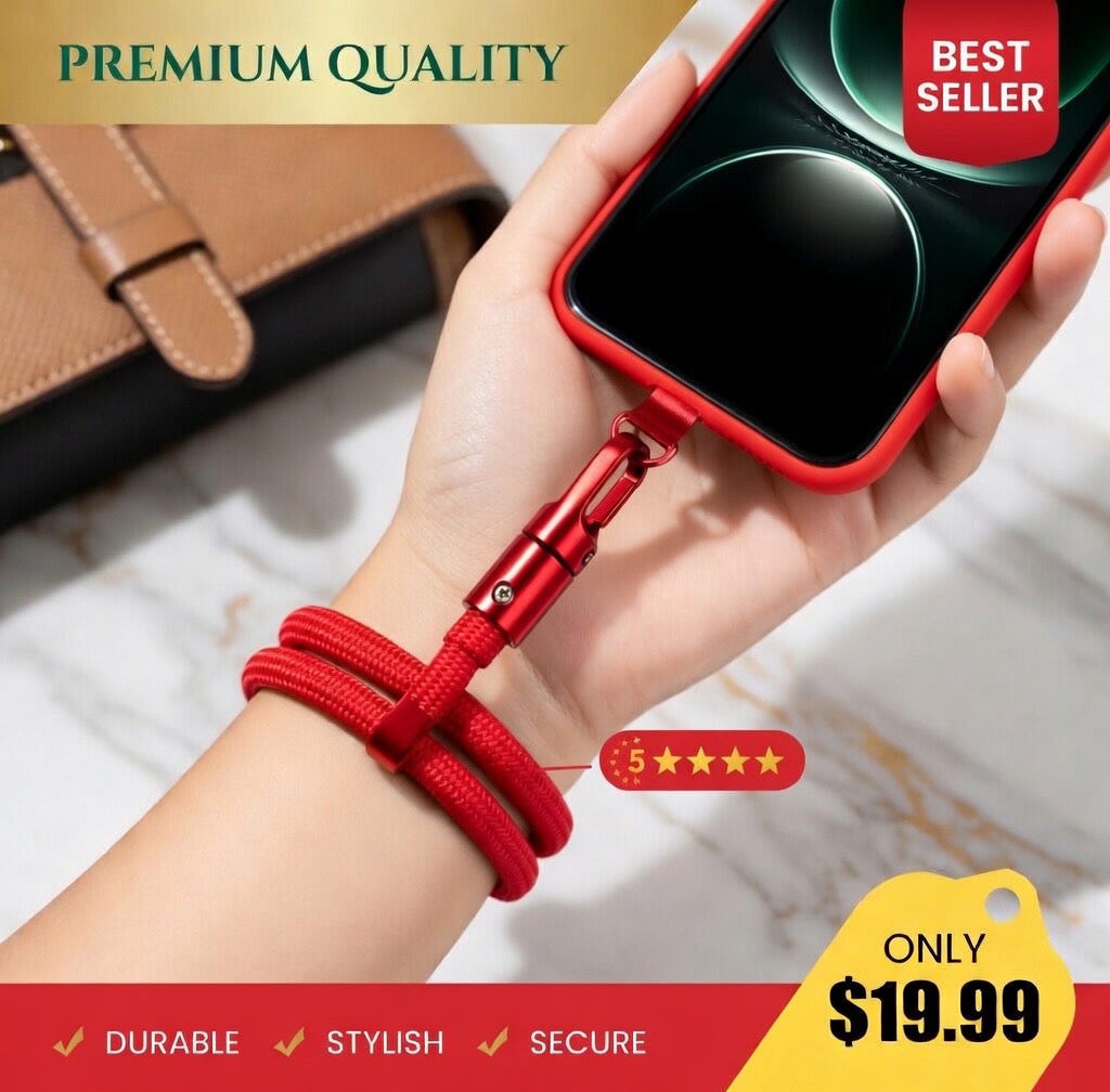 GripGuard™ Anti-Theft Phone Wrist Strap-19.99$