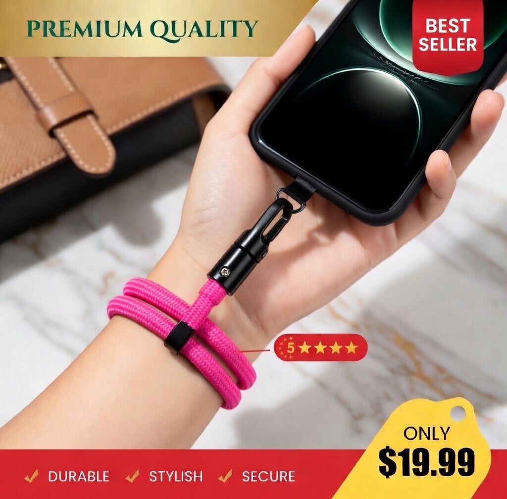 GripGuard™ Anti-Theft Phone Wrist Strap-19.99$
